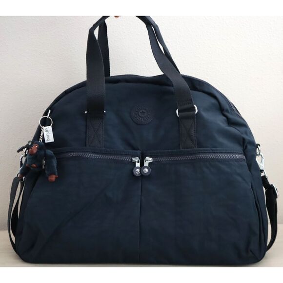 Kipling K15387-4DX Lg. True Blue Tonal Eugina Crossbody Satchel Travel Bag - Picture 1 of 13